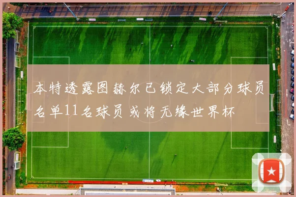 本特透露图赫尔已锁定大部分球员名单11名球员或将无缘世界杯